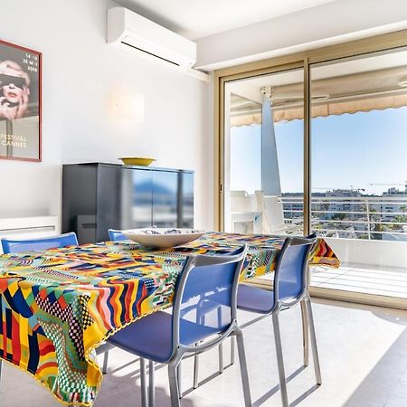 Palm Beach- Free Wifi- Parking- Sea View Apartamento Cannes Exterior foto