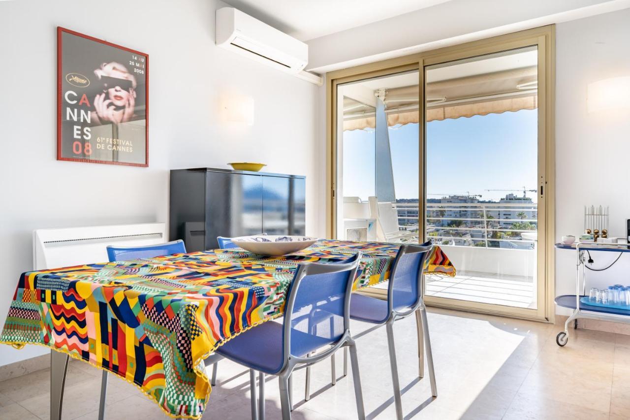 Palm Beach- Free Wifi- Parking- Sea View Apartamento Cannes Exterior foto