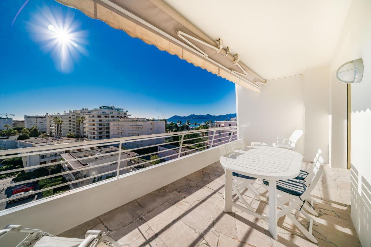 Palm Beach- Free Wifi- Parking- Sea View Apartamento Cannes Exterior foto